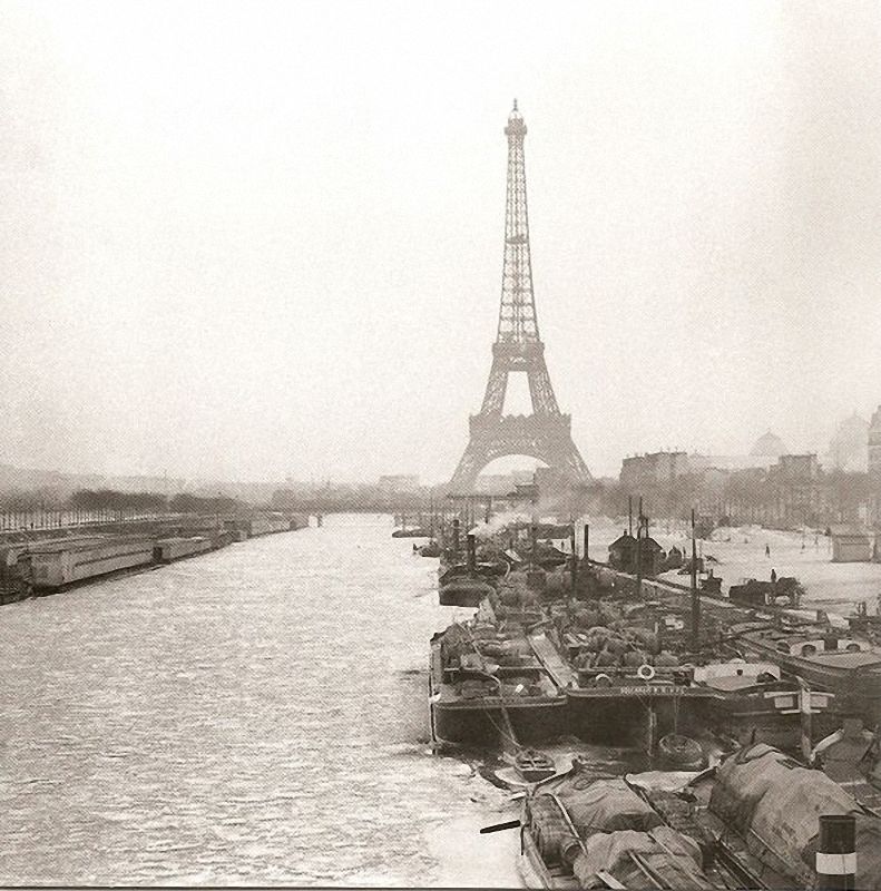 This is What Eiffel Tower Looked Like  in 1893 
