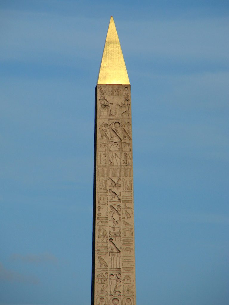 obelisque concorde or