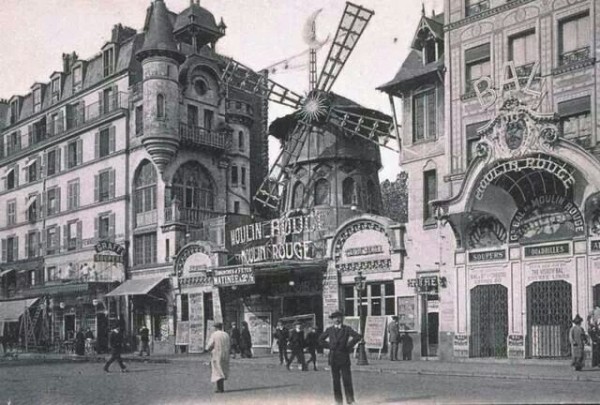 This is What Moulin Rouge at Montmartre in Paris Looked Like  in 1900 