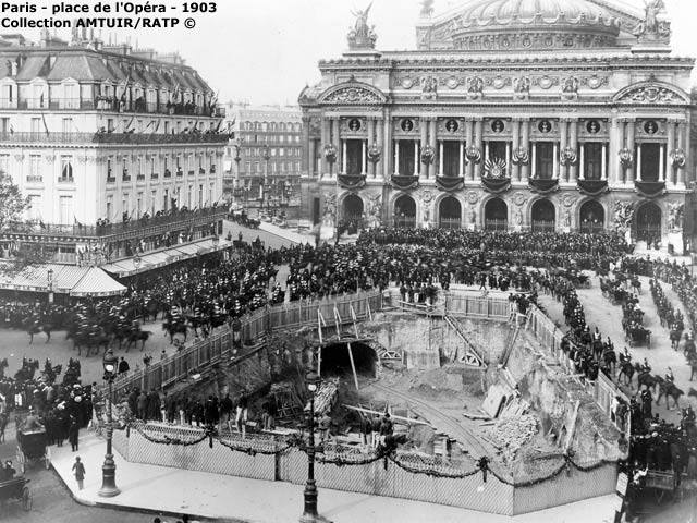 Amazing Historical Photo of Paris Opera in 1903 