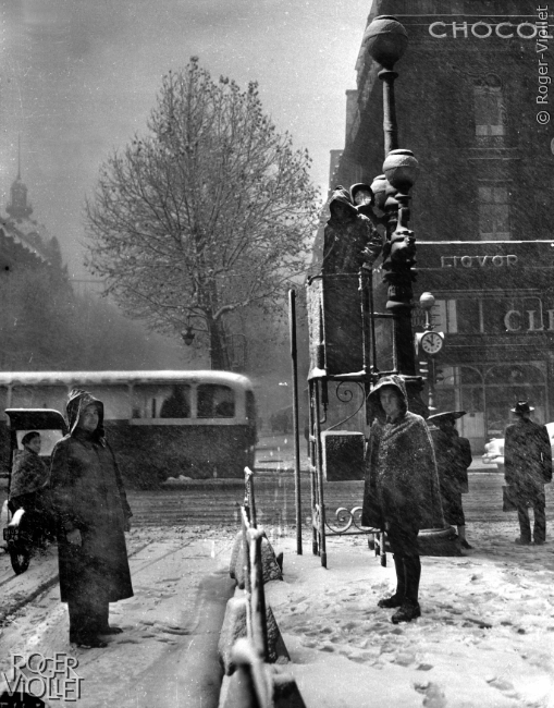 Paris sous la neige, décembre 1952.