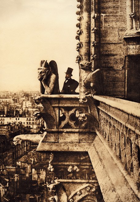 paris avant Notre Dame de Paris, 1853, Charles Nègre. 