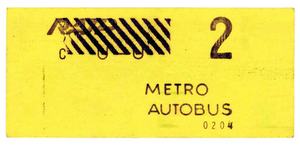 ancien ticket de métro 1980 métro paris