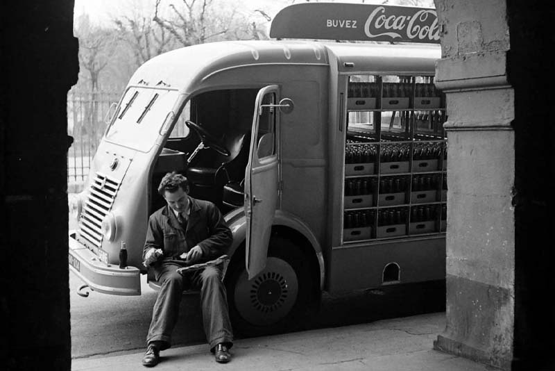 Coca Cola shooting pour le journal LIFE en 1950, par Mark Kauffman