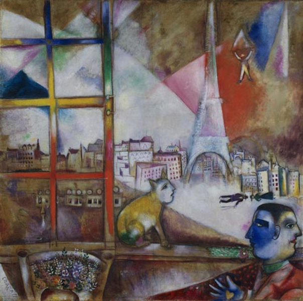 marc-chagall-paris-fenetre eternels éclairs