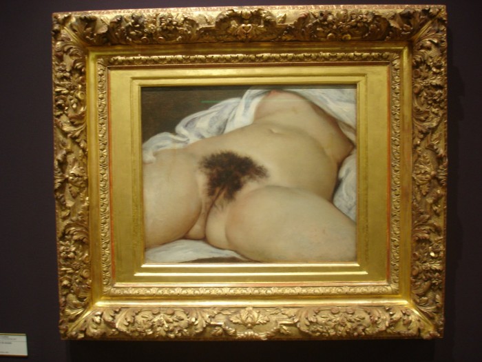 Gustave Courbet.L'origine du monde. 1866.