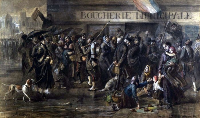 siege-paris-1870 boucherie cannibale rats 