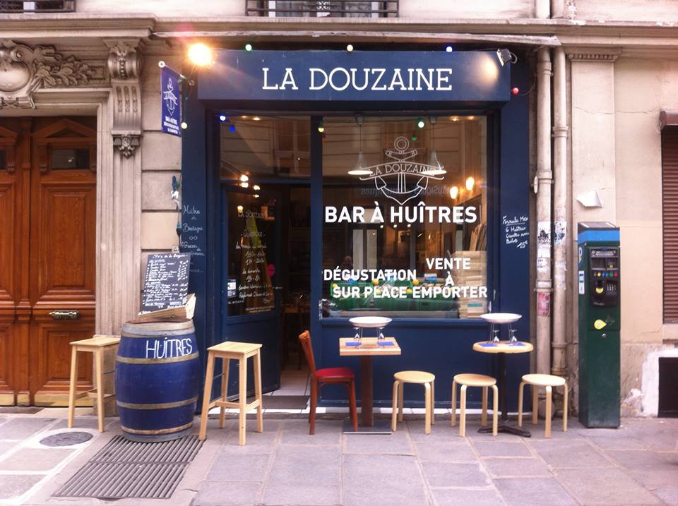 la douzaine bar à huîtres parisien