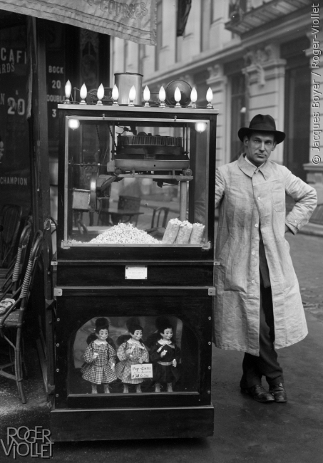 Machine à pop-corn. Paris, 1922.