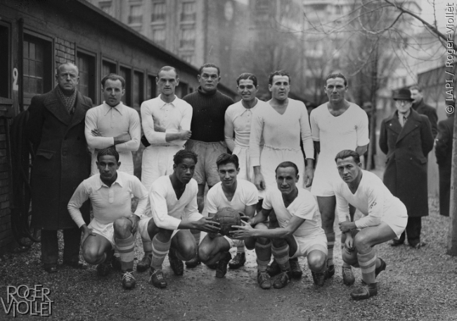 Equipe de football de Marseille. France, 1939.