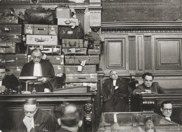 Marcel Petiot à la Cour d'Assises de la Seine