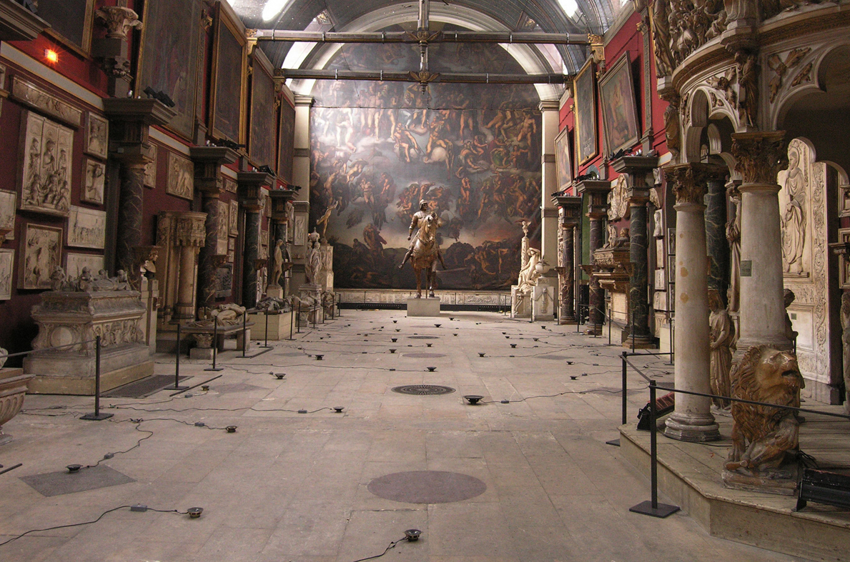 L'intérieur de la chapelle des beaux-arts