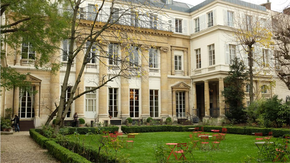Jardin de l'institut culturel Italien Paris