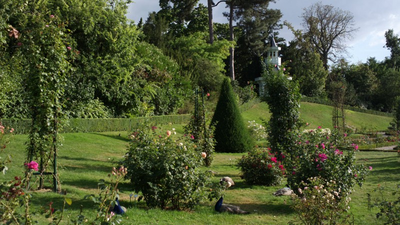 jardin romantique à paris bagatelle