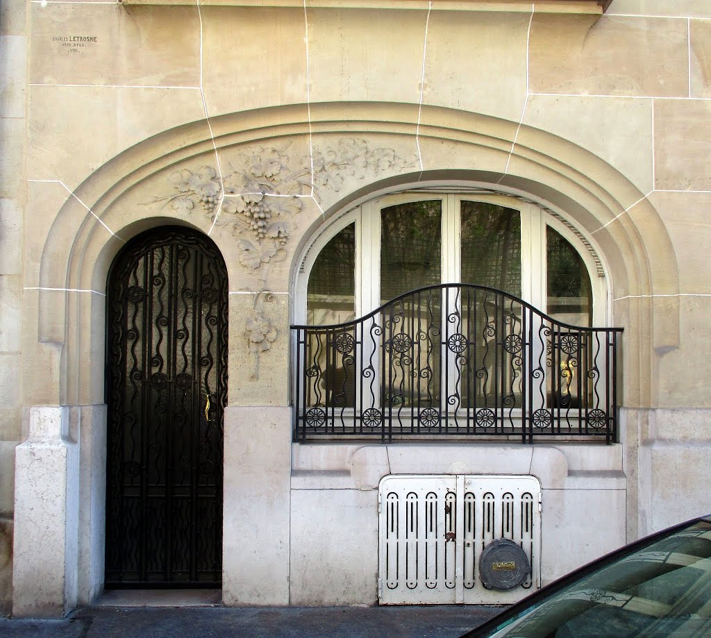 Les plus belles portes d'entrée de Paris