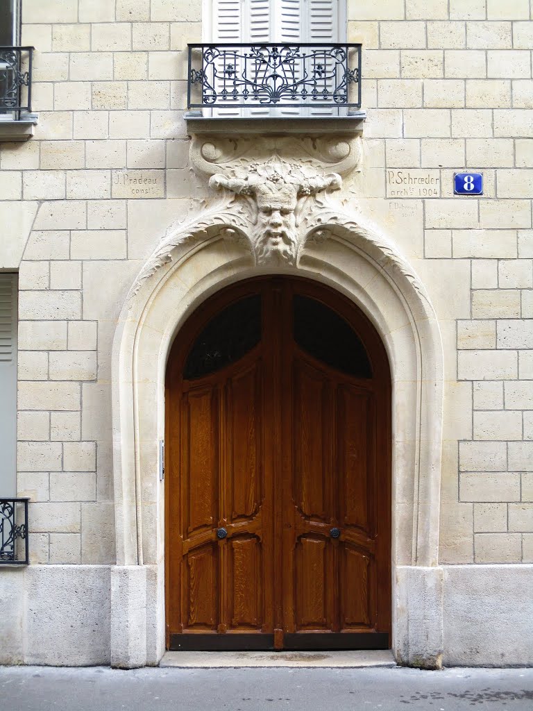 Les plus belles portes d'entrée de Paris
