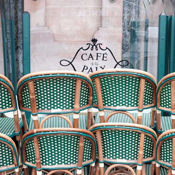 café paix opera paris chaises gatti