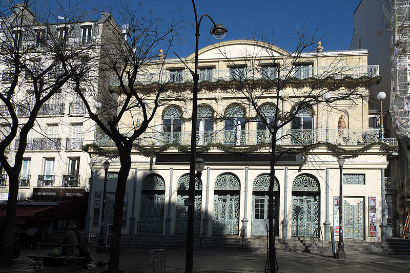 Le théâtre du Gymnase dans le Xe arrondissement