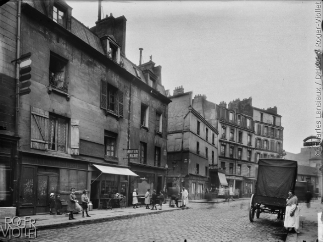 LA rue de Lappe au début du XXe siècle
