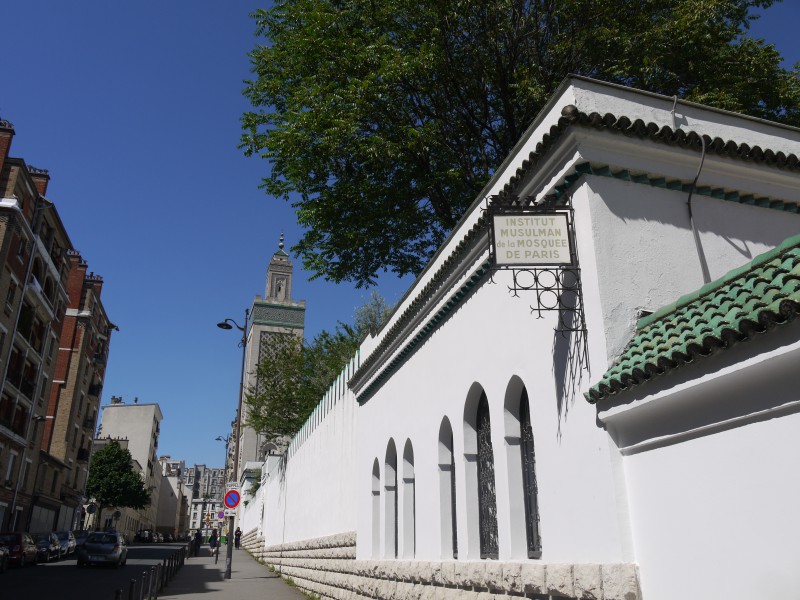 mosquee paris 5 facade minaret