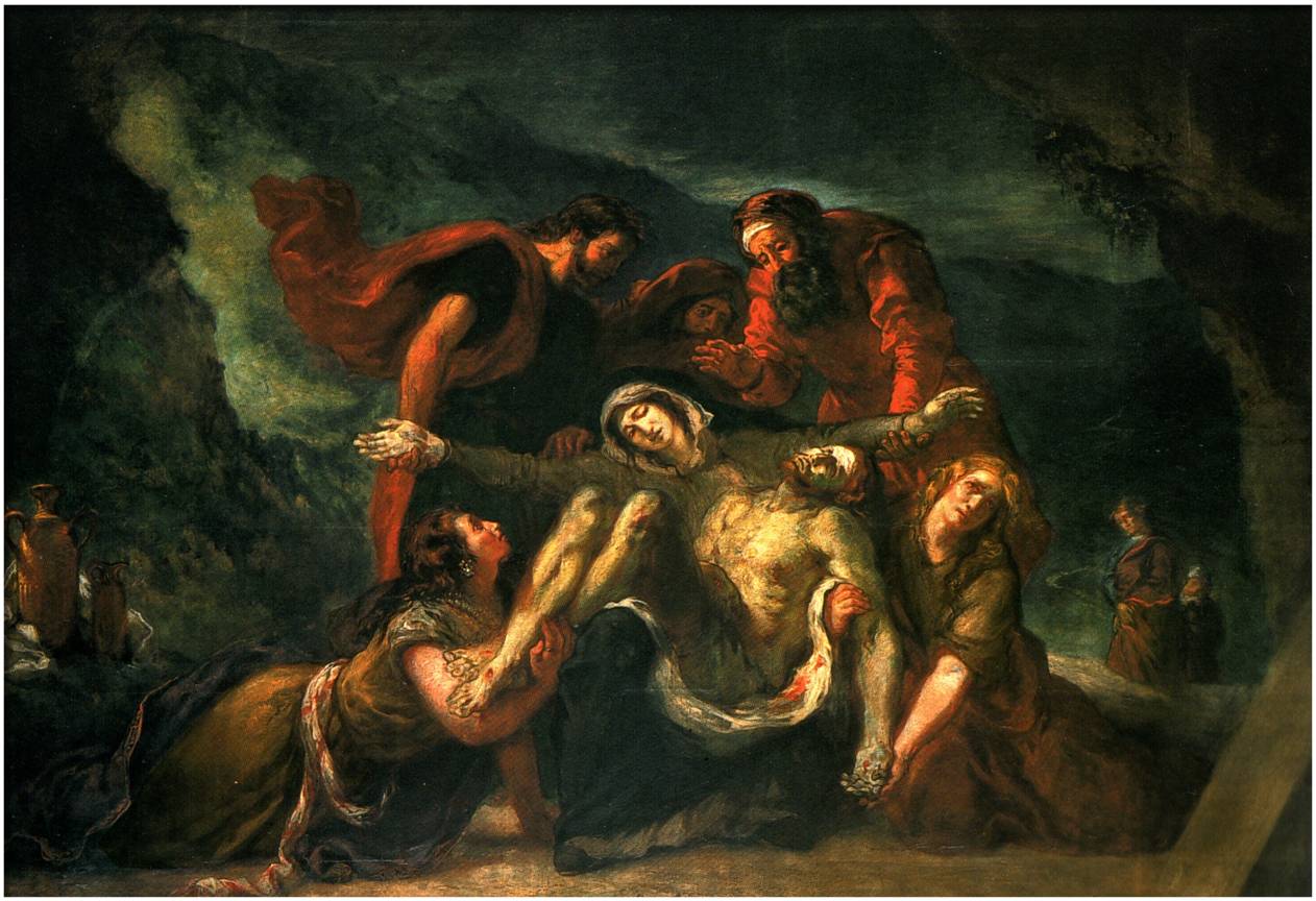 La Pietà d'Eugène Delacroix