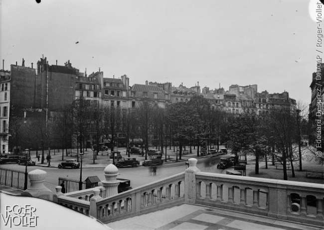 La place Dauphine à Paris