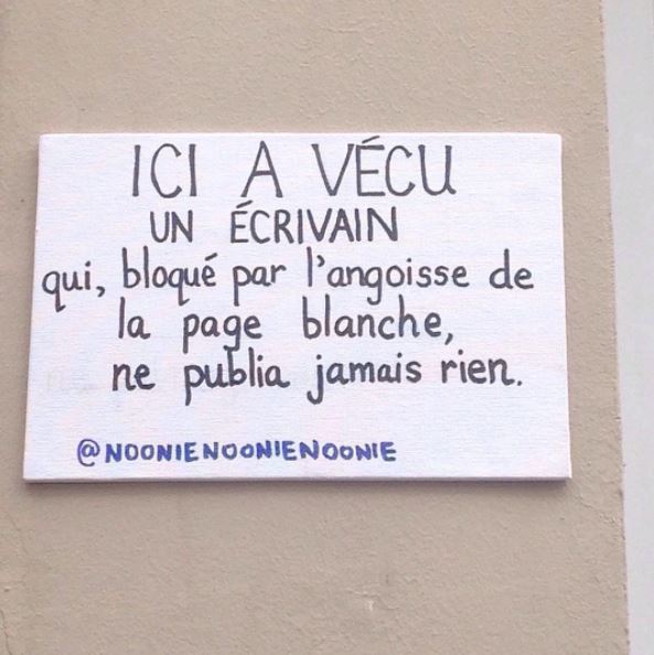 Street art de Noonie à Paris