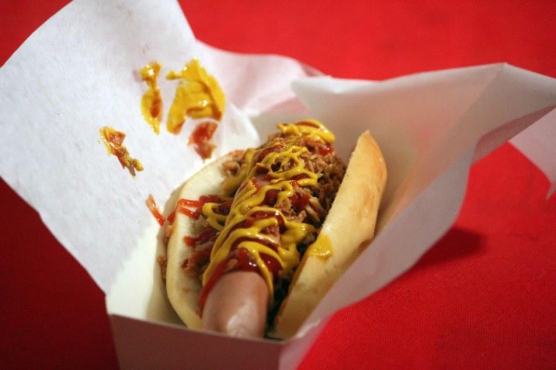 Hot dog chez Hutch à Paris