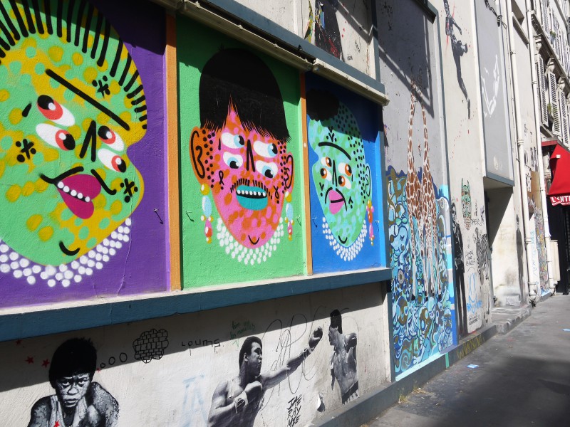 rue biot street art paris