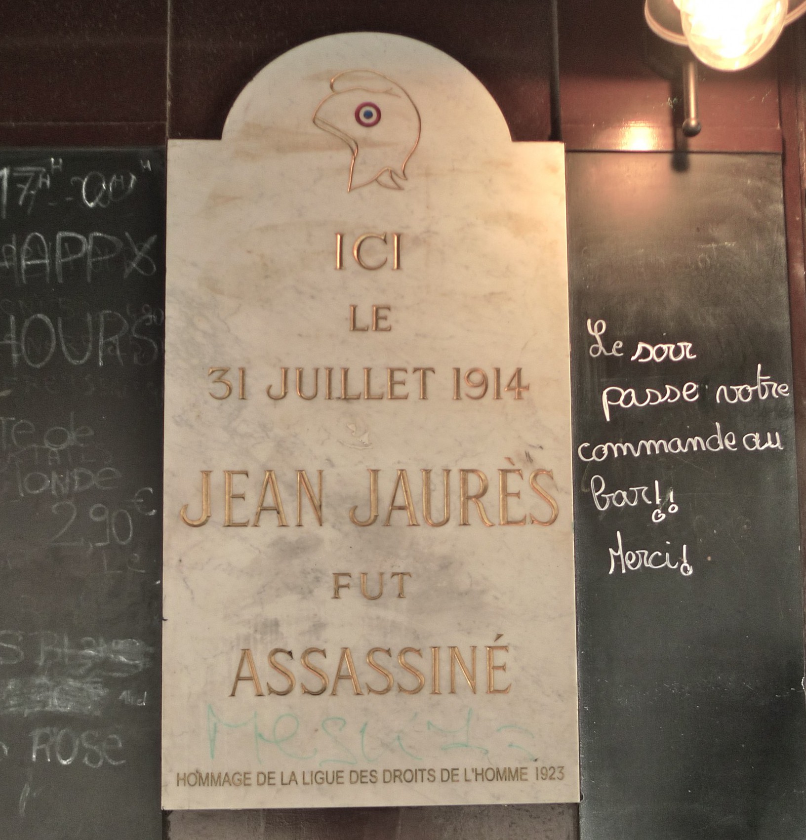 L'assassinat de Jaurès au Café du Croissant – Paris ZigZag | Insolite & Secret