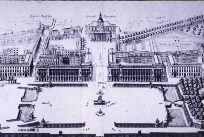 Le projet d'Ange Gabriel pour la place Louis XV