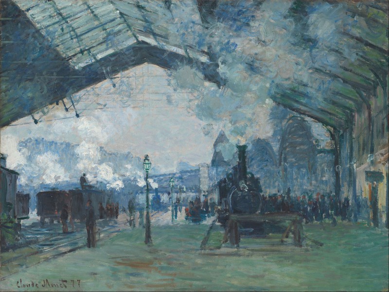 La Gare Saint-Lazare, le train de Normandie