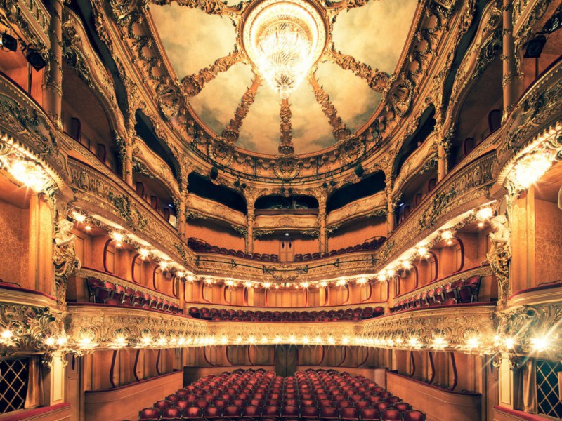 La salle du théâtre de l'Athénée-Louis-Jouvet