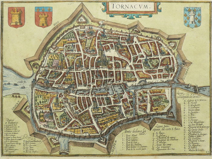 Ville de Tournai au Moyen-Age