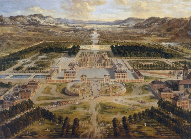 Versailles au XVIIIe siècle