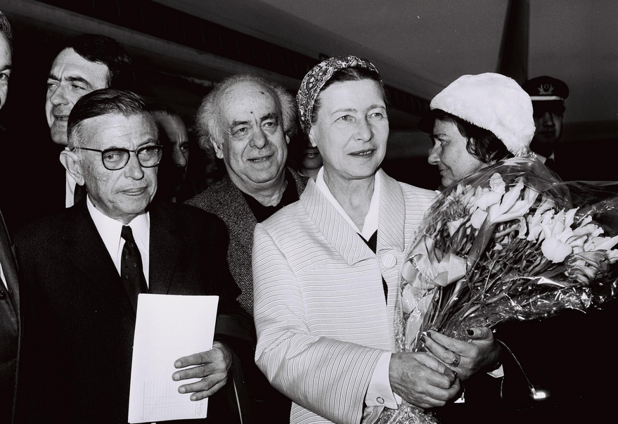 Jean-Paul Sartre et Simone de Beauvoir © Government Press Office