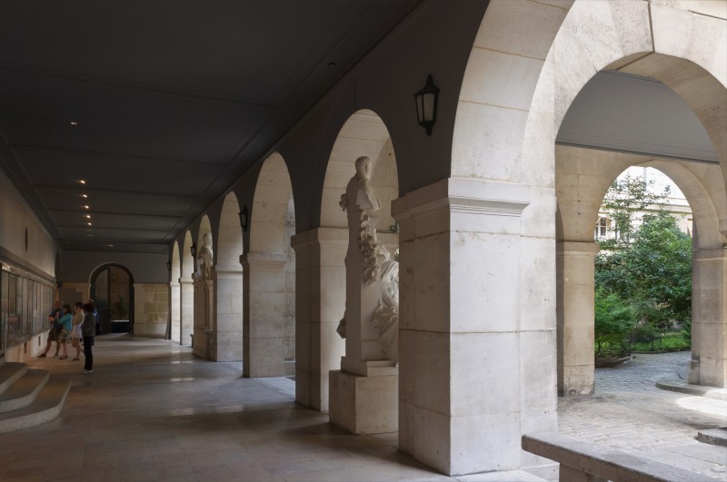 Cloitre du campus des Cordeliers, Paris, France
