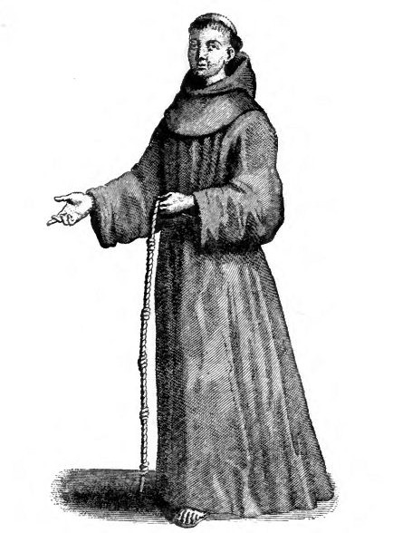 Frère franciscain ou cordelier