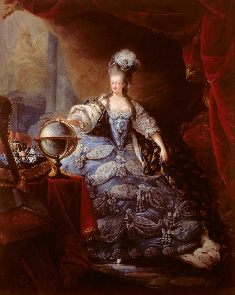 Marie-Antoinette heureuse vers 1775, Gautier d'Agoty
