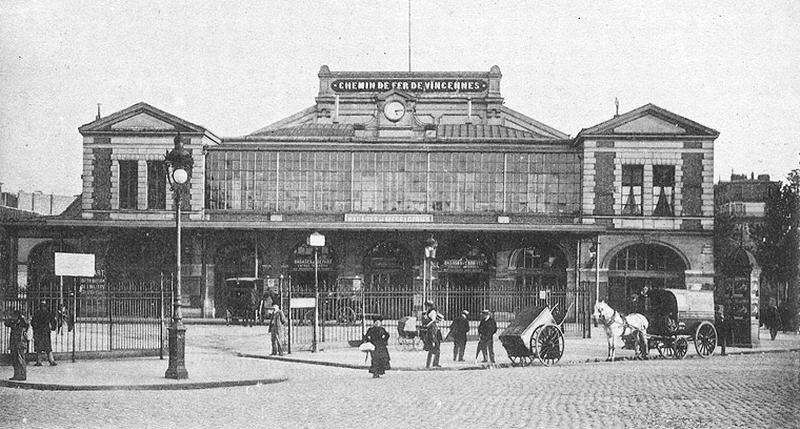 Gare de la Bastille dans les années 1900