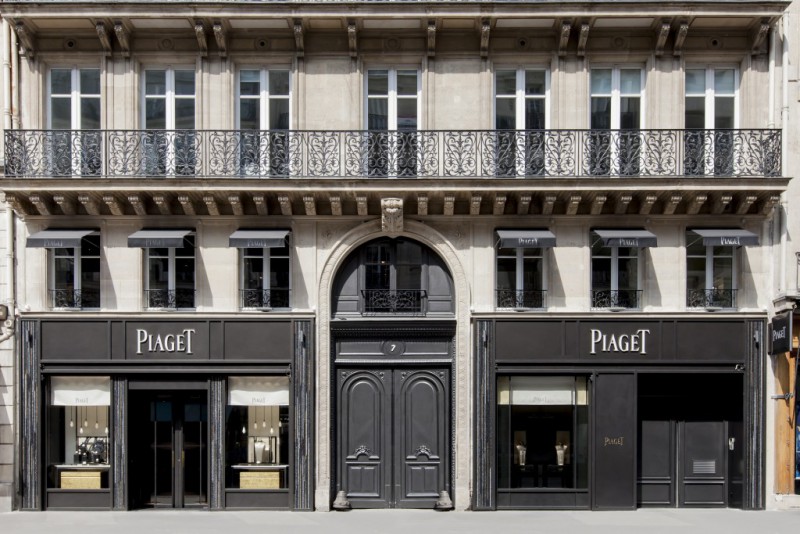 La maison Piaget à Paris