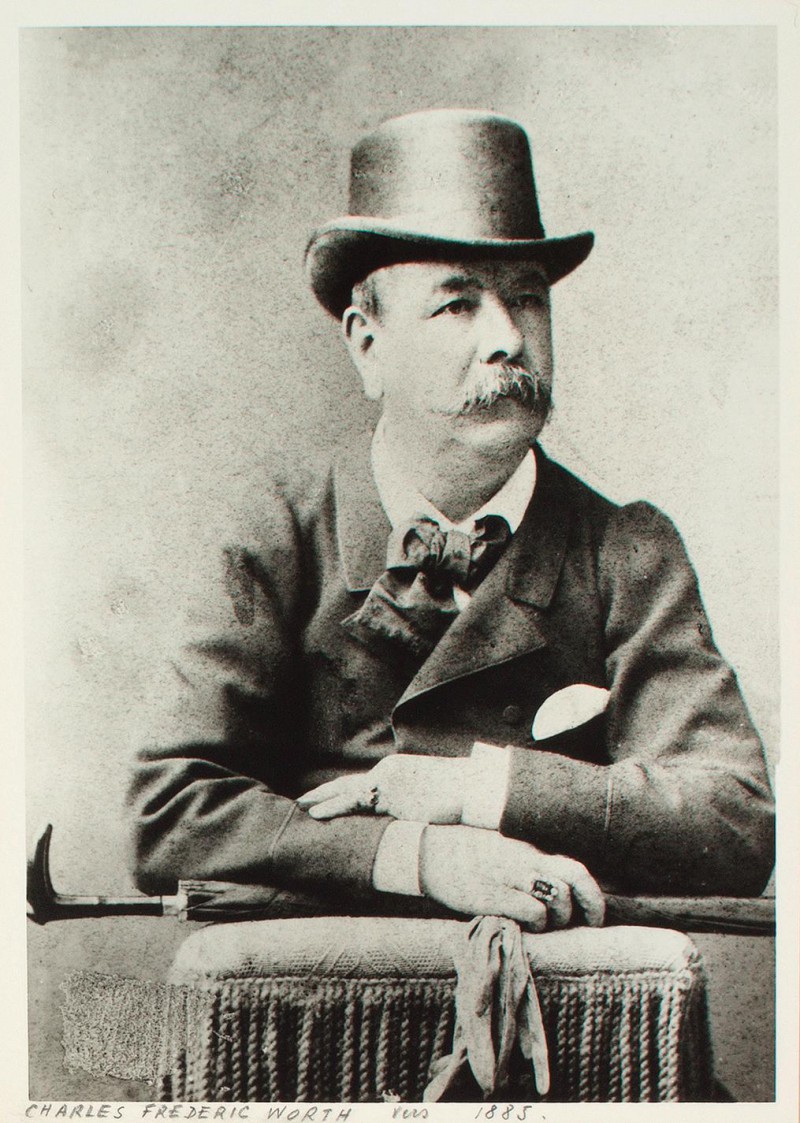 Portrait de Charles Frederick Worth en 1885