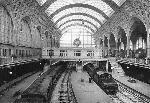 Quand la Gare d'Orsay accueillait encore des trains