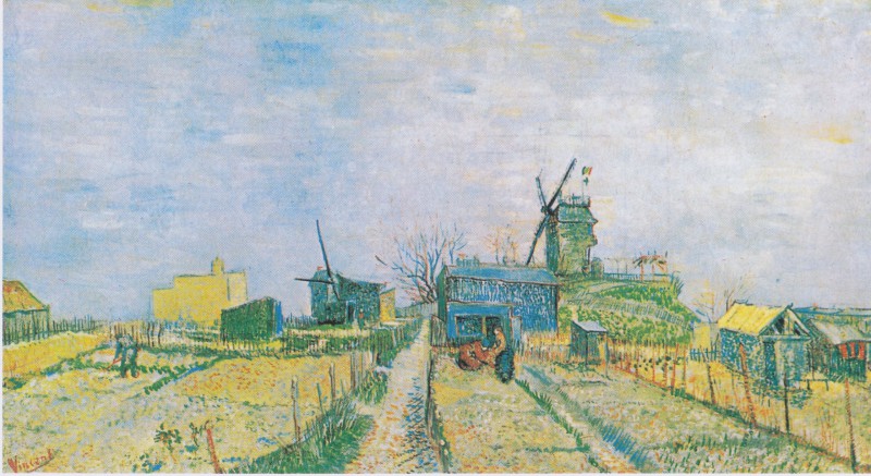 Jardins potagers à Montmartre, 1887 - Musée Van Gogh, Amsterdam