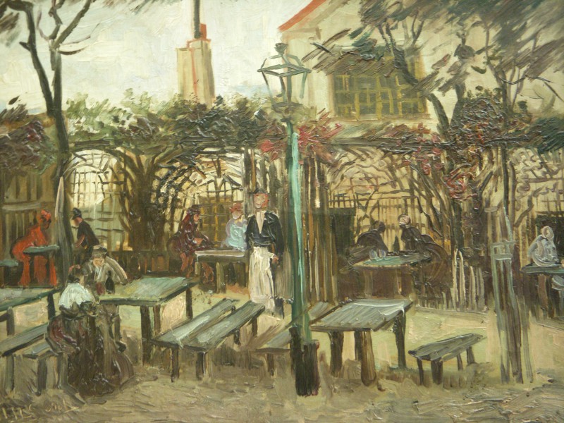 Terrasse de café à Montmartre (La Guinguette), 1886 - Musée d'Orsay, Paris