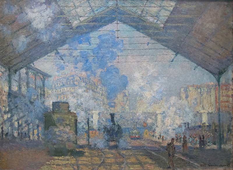 1877 - La Gare Saint-Lazare