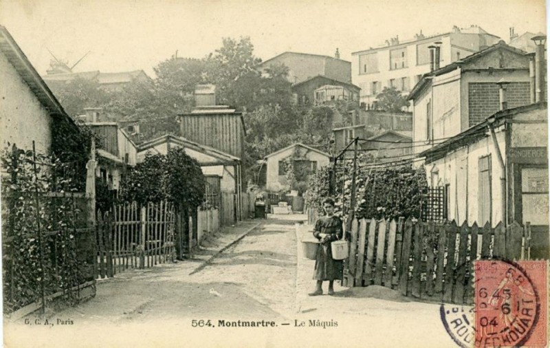 Le Vieux Montmartre en 1890