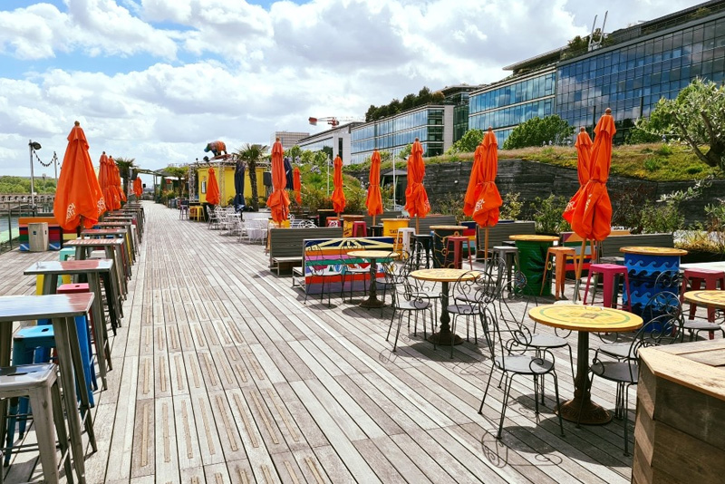 Café Oz Rooftop, cité de la mode et du design