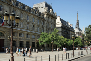 La préfecture de Police à Paris