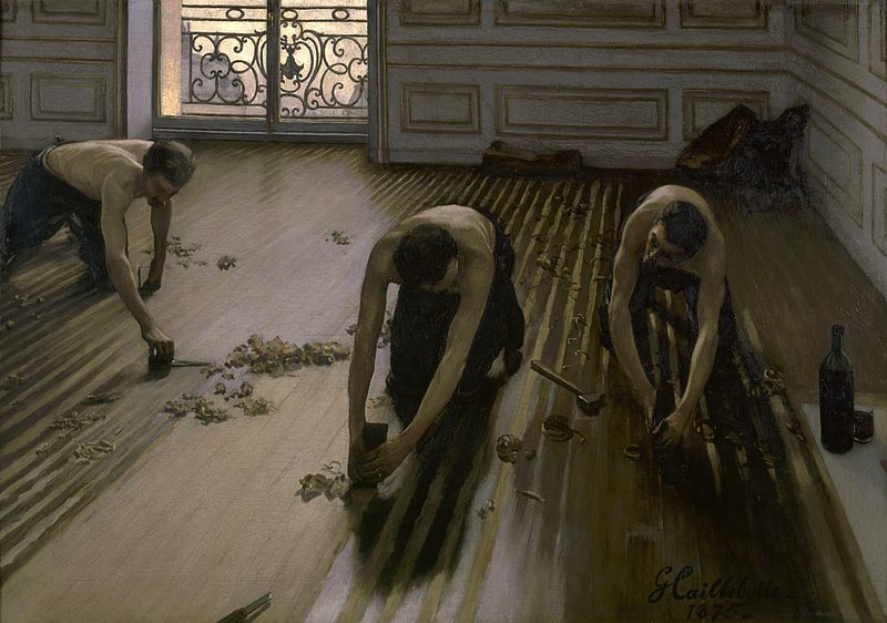 Gustave Caillebotte, Les Raboteurs de parquet, 1875